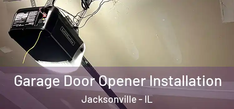  Garage Door Opener Installation Jacksonville - IL