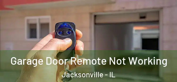  Garage Door Remote Not Working Jacksonville - IL